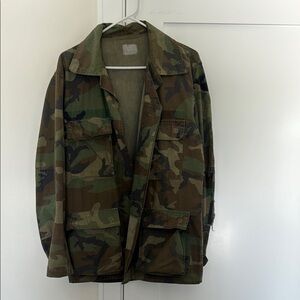 Vintage Camouflage Men's Jacket